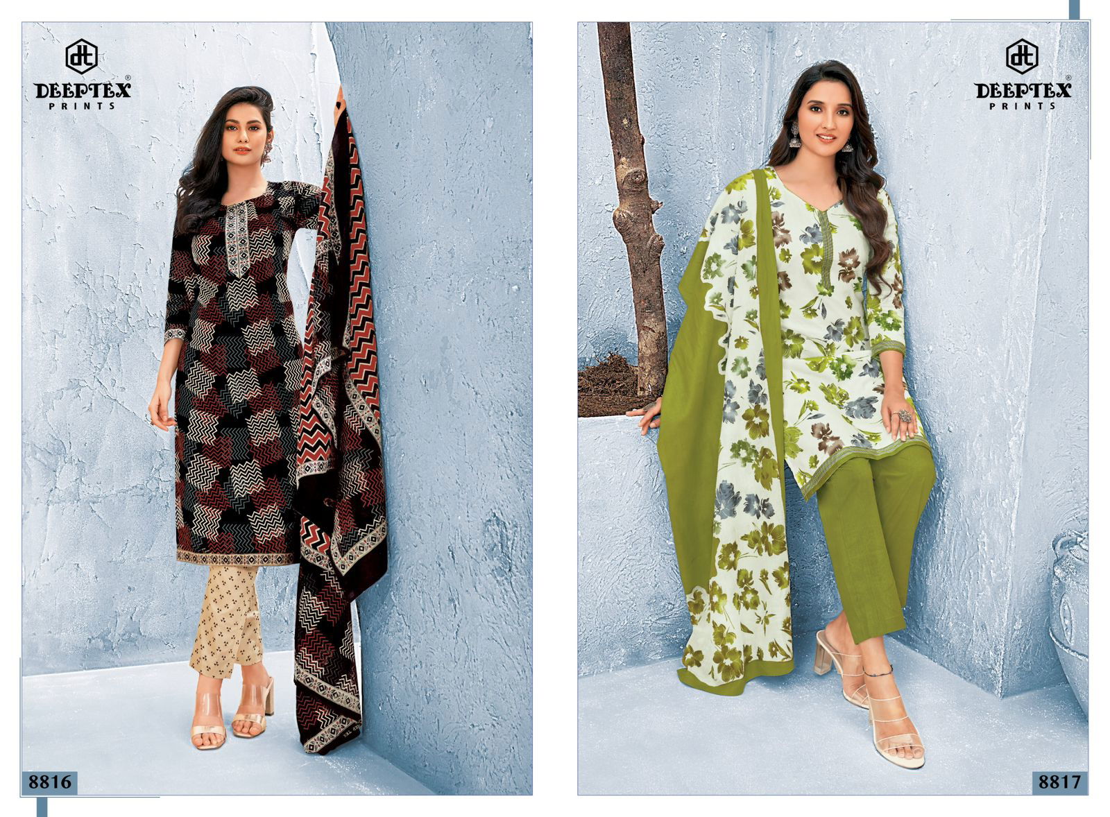 Miss India Vol 88 By Deeptex Cotton Printed Dress Material Wholesale Shop In Surat
